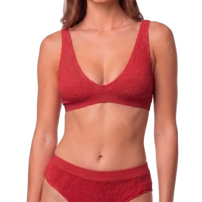 дамски,бански,костюми,bmymoon,marea,bikini,top,red,(red)