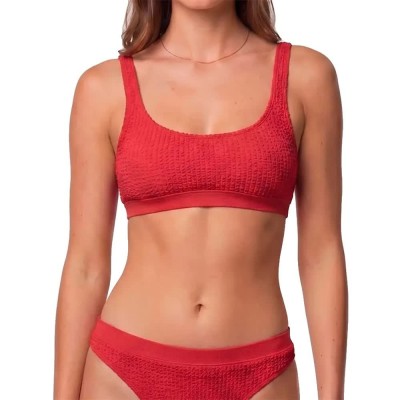 дамски,бански,костюми,bmymoon,oceano,bikini,top,red,(red)