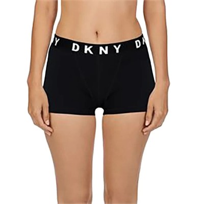 боксерки,дамско,бельо,дамски,бикини,и,танкини,dkny,boyfriend,collection,boxers,black,(black,white)