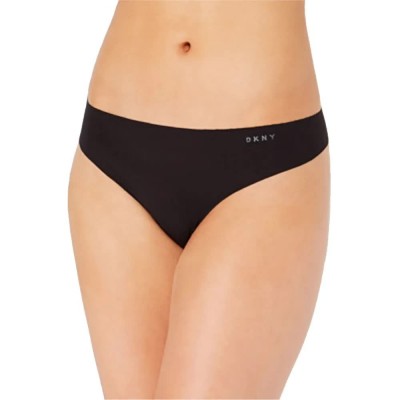 дамско,бельо,дамски,бикини,и,танкини,dkny,litewear,cut,anywhere,thong,black,(black,graphite)
