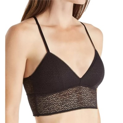 дамско,бельо,дамски,бикини,и,танкини,dkny,modern,lace,racerback,bra,black,(black)