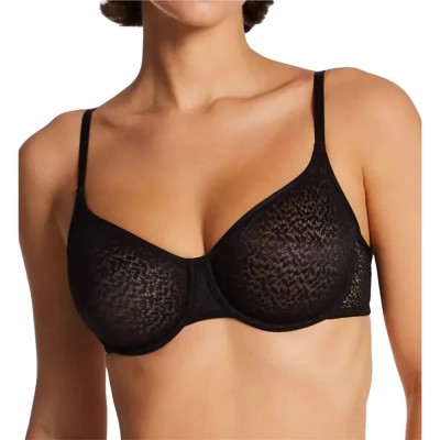 дамско,бельо,дамски,бикини,и,танкини,dkny,modern,lace,unlined,demi,bra,black,(black)