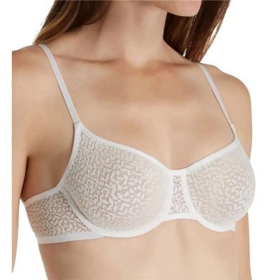 дамско,бельо,дамски,бикини,и,танкини,dkny,modern,lace,unlined,demi,bra,white,(poplin,white)