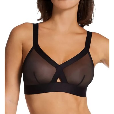 дамско,бельо,дамски,бикини,и,танкини,dkny,sheers,triangle,cup,bra,black,(black)