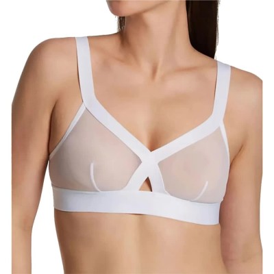 дамско,бельо,дамски,бикини,и,танкини,dkny,sheers,triangle,cup,bra,white,(white)