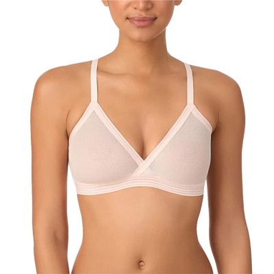 дамско,бельо,дамски,бикини,и,танкини,dkny,table,sheer,stripe,bra,white,(rosewater)