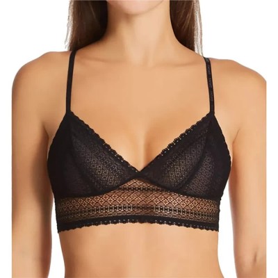 дамско,бельо,дамски,бикини,и,танкини,dkny,table,top,mesh,lace,bra,black,(black)