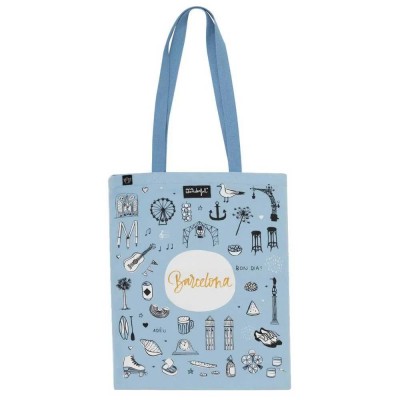 чанта,всички,чанти,mr,wonderful,barcelona,tote,bag,blue,(blue)