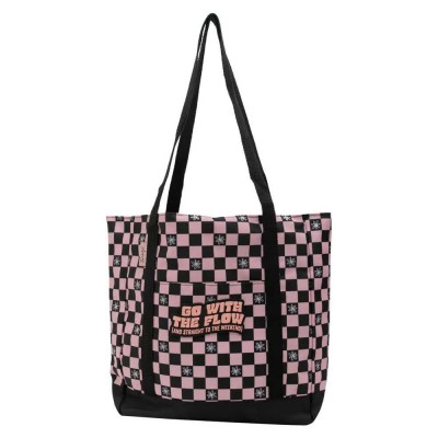 чанта,всички,чанти,mr,wonderful,go,with,the,flow,(and,straight,to,the,weekend),tote,bag,pink,(blue)