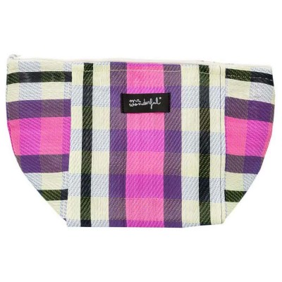 несесер,тоалетни,принадлежности,mr,wonderful,purple,white,and,black,wash,bag,multicolor,(purple,white,black)