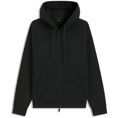 блуза,мъжки,пуловери,boss,transit,10282174,green,full,zip,sweatshirt,black,(charcoal)