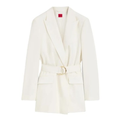 яке,мъжки,якета,дамски,якета,и,палта,hugo,abivanna,10276195,red,jacket,white,(open,white)