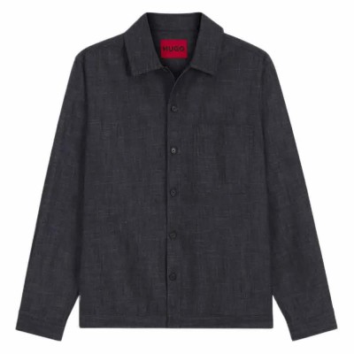 риза,с,дълъг,ръкав,дамски,ризи,мъжки,ризи,hugo,ejiri,10280623,red,long,sleeve,shirt,black,(open,blue)