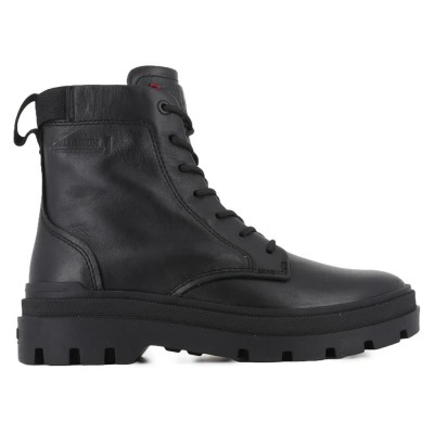 обувки,дамски,боти,мъжки,боти,palladium,pallagrade,officer,l,boots,black,(black)