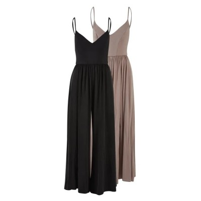 гащеризон,дамски,гащеризони,urban,classics,tb6020a,sleeveless,jumpsuit,2,units,brown,black,(black,dusk,rose)