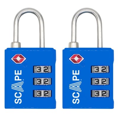 други,аксесоари,scape,travel,e0122,padlock,clear,(blue)