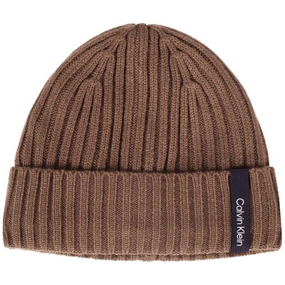 шапка,всички,шапки,calvin,klein,golf,albon,ribbed,beanie,brown,(cedar,brown)