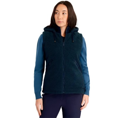 елек,дамски,жилетки,calvin,klein,golf,clara,shearling,vest,blue,(space,navy)