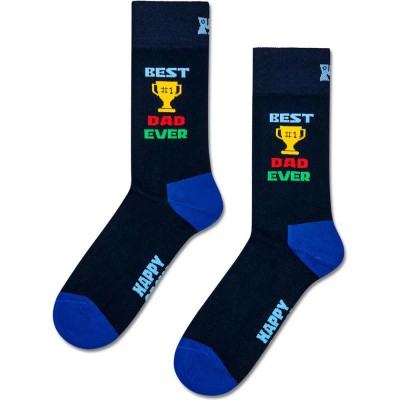 чорапи,мъжки,чорапи,дамски,чорапи,happy,socks,best,dad,ever,socks,blue,(multicolor)