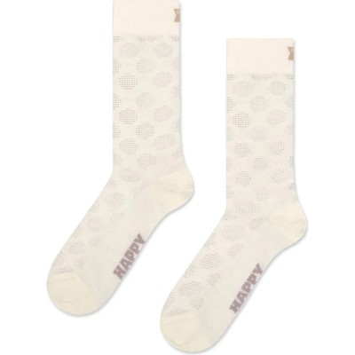 чорапи,мъжки,чорапи,дамски,чорапи,happy,socks,big,dot,crew,socks,white,(white)