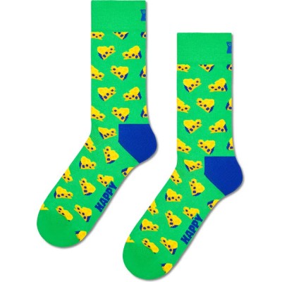 чорапи,мъжки,чорапи,дамски,чорапи,happy,socks,cheese,crew,socks,green,(multicolor)