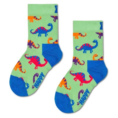 чорапи,мъжки,чорапи,дамски,чорапи,happy,socks,cute,diplodocus,crew,socks,green,(multicolor)