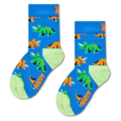 чорапи,мъжки,чорапи,дамски,чорапи,happy,socks,cute,tricera,crew,socks,blue,(multicolor)