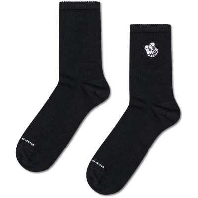 чорапи,мъжки,чорапи,дамски,чорапи,happy,socks,dog,skull,sneaker,crew,socks,black,(black,white)