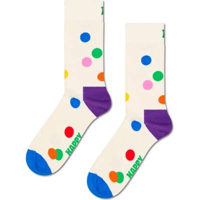 чорапи,мъжки,чорапи,дамски,чорапи,happy,socks,dotted,crew,socks,white,(white,multi)