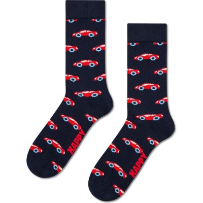 чорапи,мъжки,чорапи,дамски,чорапи,happy,socks,everyday,car,socks,blue,(multicolor)