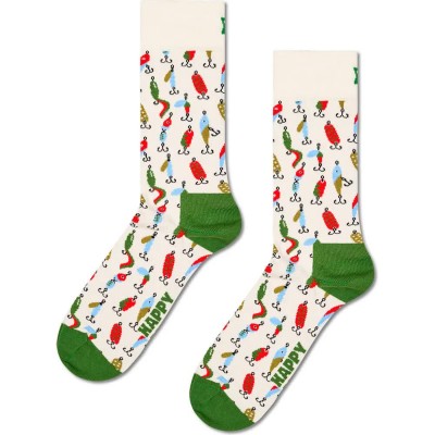 чорапи,мъжки,чорапи,дамски,чорапи,happy,socks,fishing,gear,crew,socks,white,(multicolor)