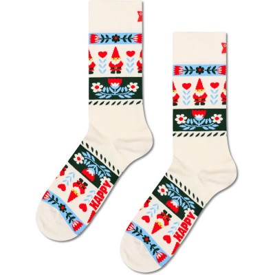 чорапи,мъжки,чорапи,дамски,чорапи,happy,socks,folklore,christmas,stripe,crew,socks,white,(multicolor)