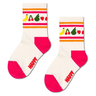 чорапи,мъжки,чорапи,дамски,чорапи,happy,socks,fruit,crew,socks,white,(multicolor)