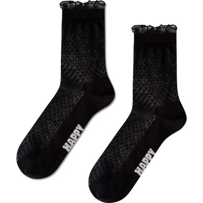 чорапи,мъжки,чорапи,дамски,чорапи,happy,socks,mini,diamond,mini,crew,socks,black,(black)