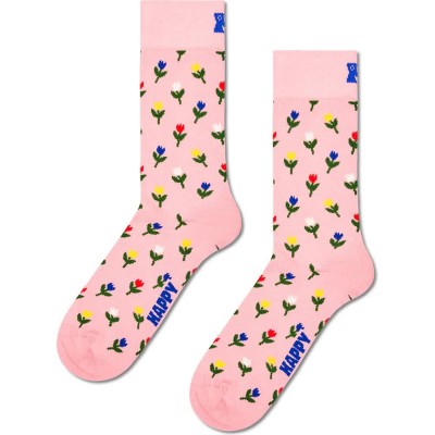 чорапи,мъжки,чорапи,дамски,чорапи,happy,socks,mini,tulip,crew,socks,pink,(light,pink,multi)
