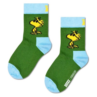 чорапи,мъжки,чорапи,дамски,чорапи,happy,socks,peanuts,woodstock,crew,socks,green,(multicolor)