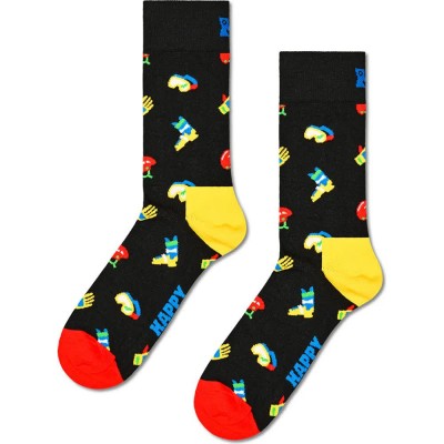 чорапи,мъжки,чорапи,дамски,чорапи,happy,socks,ski,gear,crew,socks,black,(multicolor)