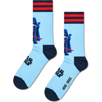 чорапи,мъжки,чорапи,дамски,чорапи,happy,socks,star,wars™,lord,vader,crew,socks,blue,(multicolor)