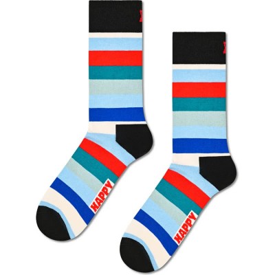 чорапи,мъжки,чорапи,дамски,чорапи,happy,socks,stripe,crew,socks,multicolor,(navy,multi)
