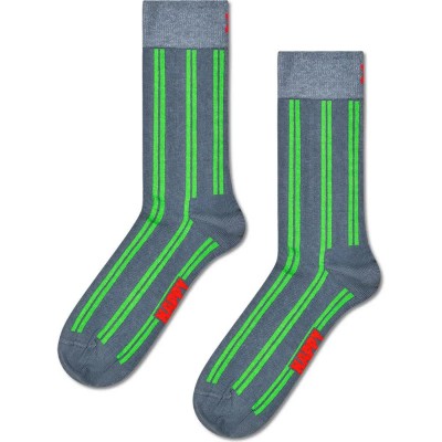 чорапи,мъжки,чорапи,дамски,чорапи,happy,socks,vertical,stripe,crew,socks,grey,(grey,multi)