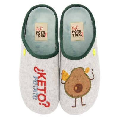 пантофи,мъжки,пантофи,дамски,пантофи,hot,potatoes,donard,slippers,white,(grey,gray)