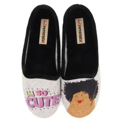 пантофи,мъжки,пантофи,дамски,пантофи,hot,potatoes,dugo,slippers,white,grey,(grey,gray)