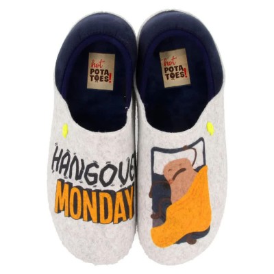 пантофи,мъжки,пантофи,дамски,пантофи,hot,potatoes,kauns,slippers,white,(grey,gray)