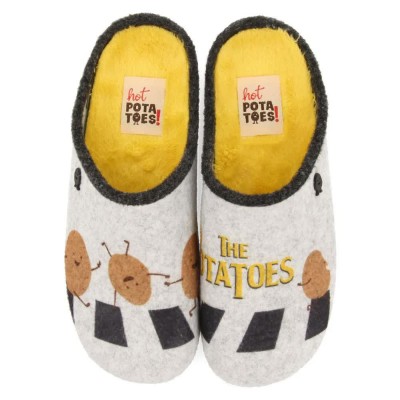 пантофи,мъжки,пантофи,дамски,пантофи,hot,potatoes,skerries,slippers,white,grey,(grey,gray)