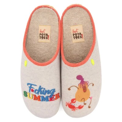 пантофи,мъжки,пантофи,дамски,пантофи,hot,potatoes,tengah,slippers,white,grey,(grey,gray)