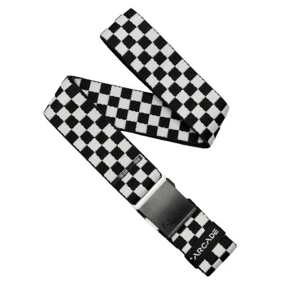колан,колани,arcade,check,belt,black,(black,glacial)