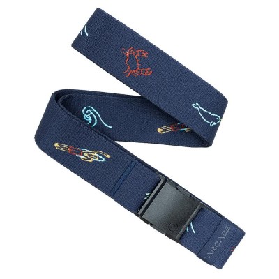 колан,колани,arcade,save,the,waves,belt,blue,(navy)