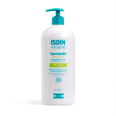 хигиена,тяло,isdin,germ,aloe,vera,1l,shower,gel,clear