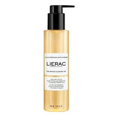 козметика,за,почистване,lierac,intense,150ml,cleanser,oil,golden