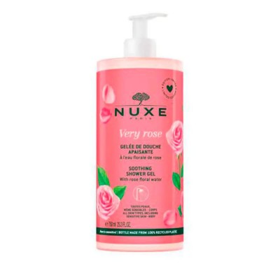 хигиена,тяло,nuxe,very,rose,750ml,shower,gel,pink